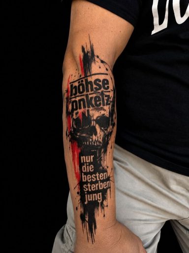 Tattoo-Beispiel 2 Tattoo-Beispiel aus dem Studio Spider Ink